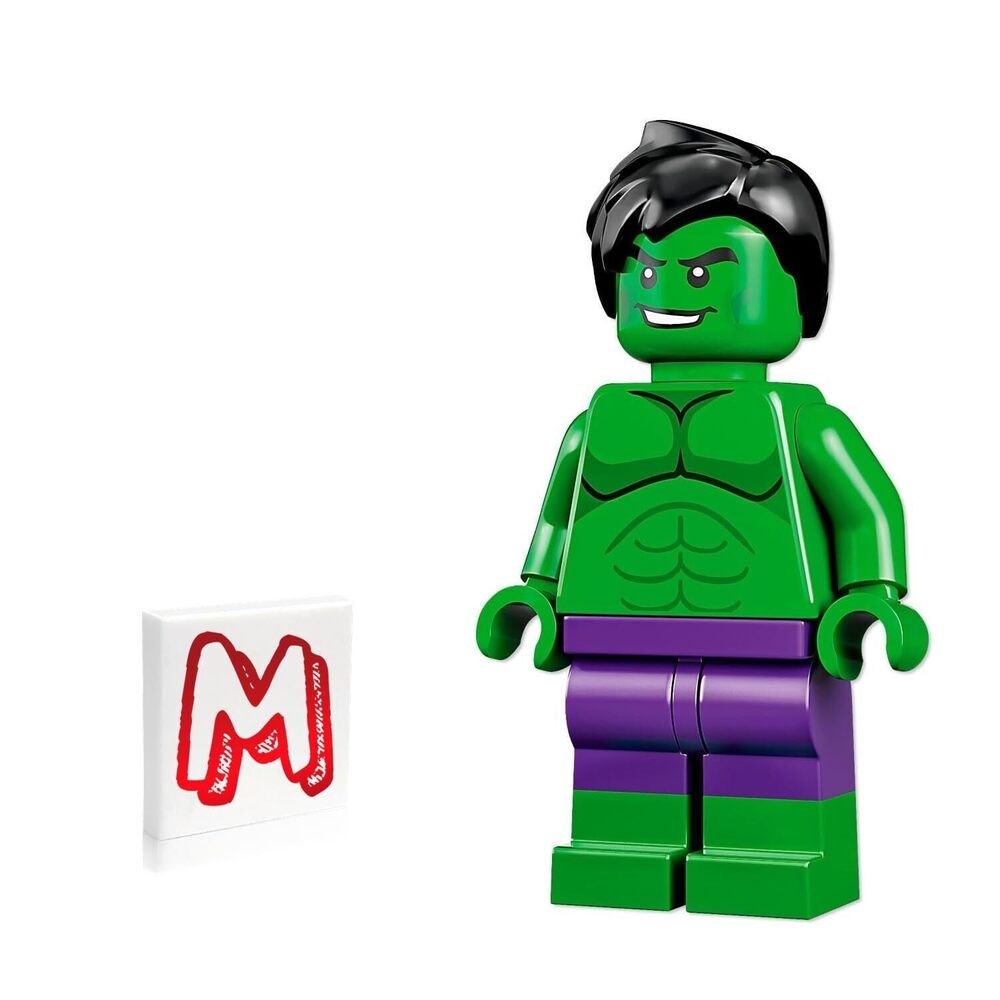 Marvel Hulk Minifigure Purple Pants 1.7in Collectible